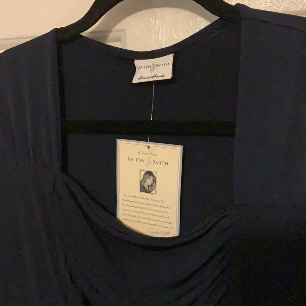 NWT Jaclyn Smith Ruffle Top - Picture 4 of 5